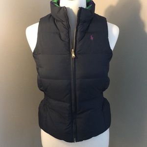 Reversible Polo Puffer vest